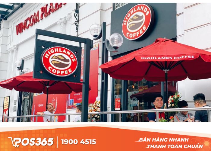 Ô dù trang trí quán cafe