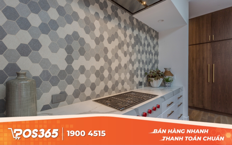 Mẫu gạch lục giác độc đáo