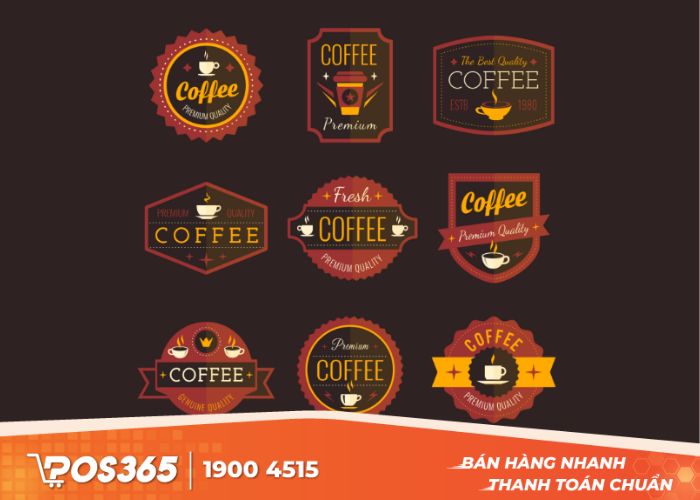 Tạo logo thương hiệu quán cafe đẹp