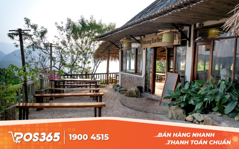 Mô hình quán cà phê ngoài trời “biển cả - núi đồi”