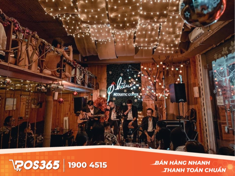 Mô hình quán cafe Acoustic