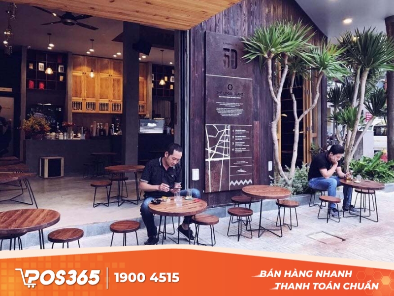 Mô hình quán cafe cóc