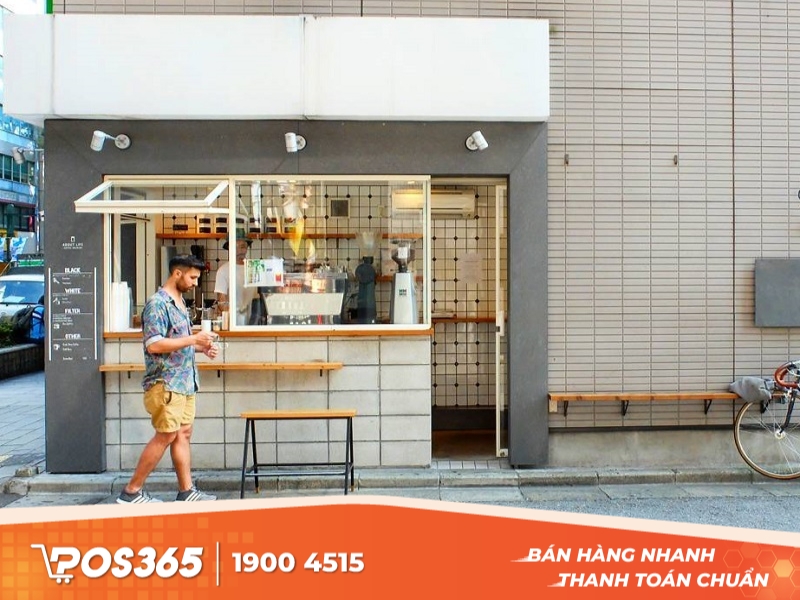  Mô hình quán cafe take away