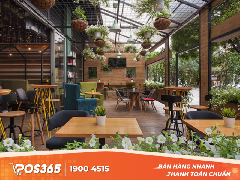 Mô hình kinh doanh cafe sân vườn