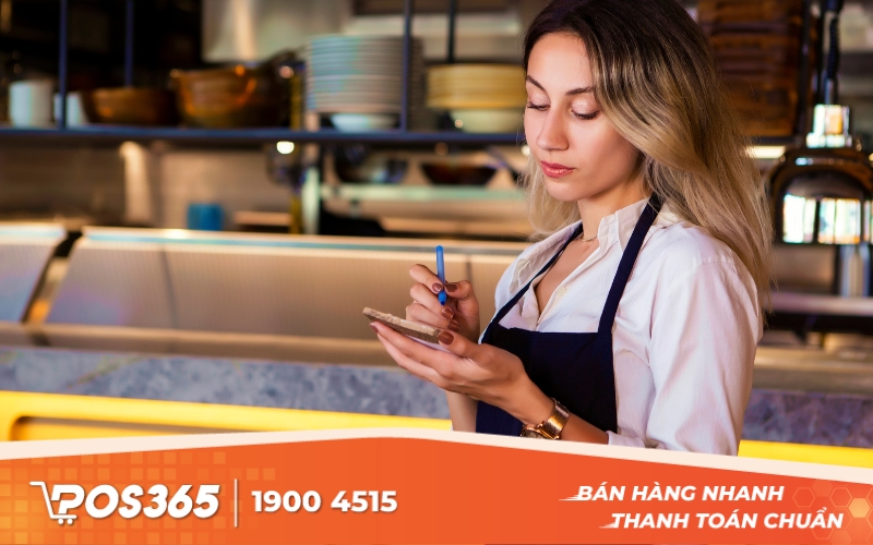 Thủ tục khi kết thúc ca làm việc