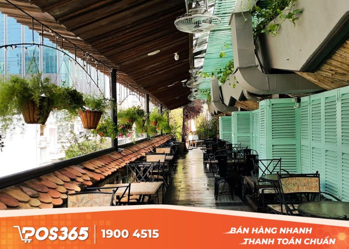 Quán cafe Cô Ba Sài Gòn Rooftop