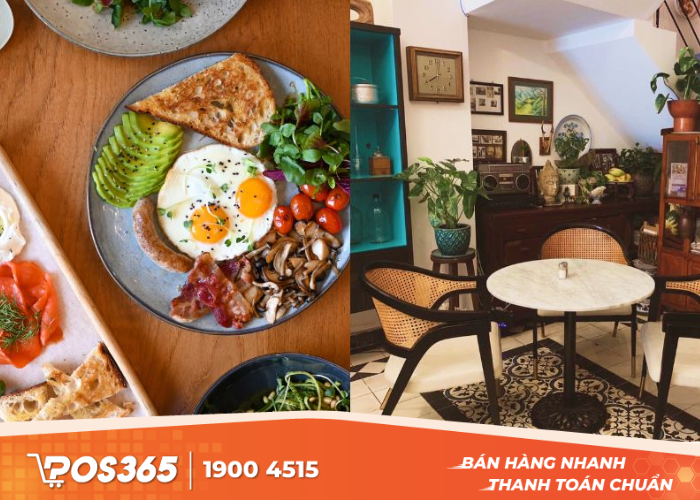 The Vintage Emporium - Quán cafe ăn sáng Quận 1