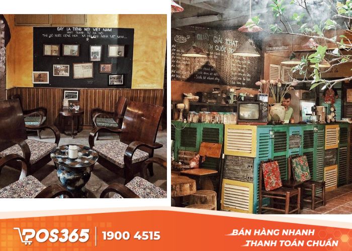 Quán cafe Zoom Bao Cấp