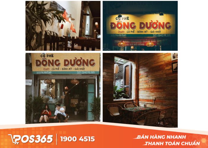 Quán cafe Đông Dương