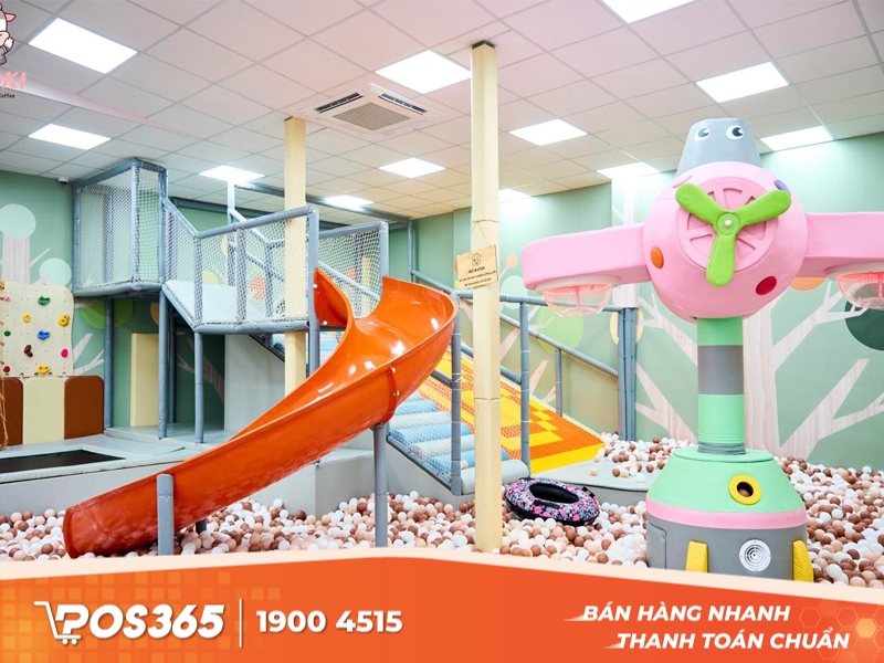 Quán cafe M.Kids Coffee - quán cafe có khu vui chơi cho bé ở TPHCM