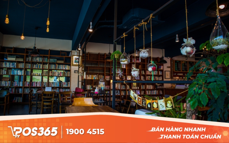 Cộng cà phê Đà Nẵng sở hữu nhiều không gian riêng cho việc đọc sách