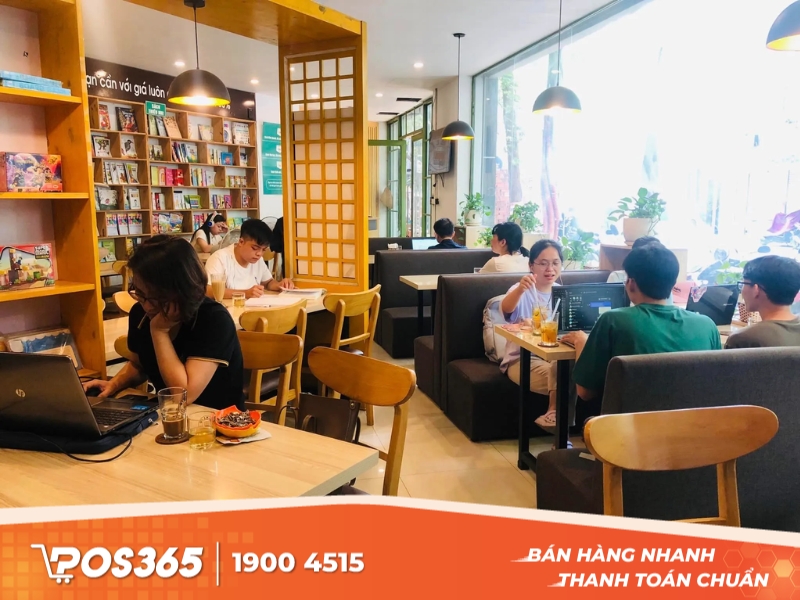 Biblio cafe - quán cafe cho sinh viên học bài