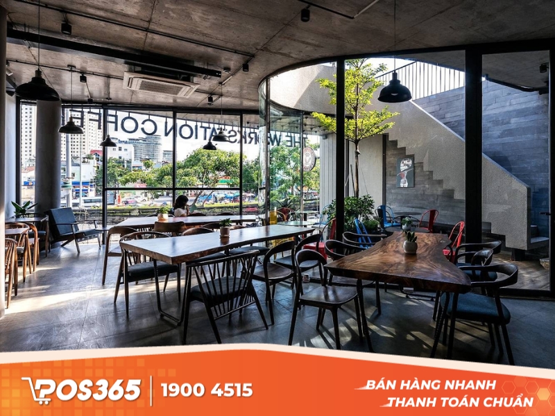 NOC Coffee - quán cà phê có không gian làm việc và họp