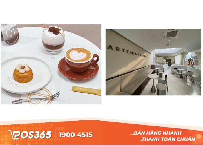 Quán cafe mang phong cách Hàn Quốc - Artemis