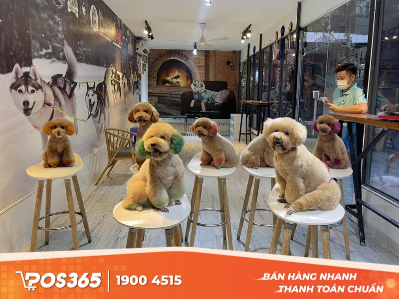 Coffee Cún Cưng - quán cafe thú cưng siêu đẹp Gò Vấp