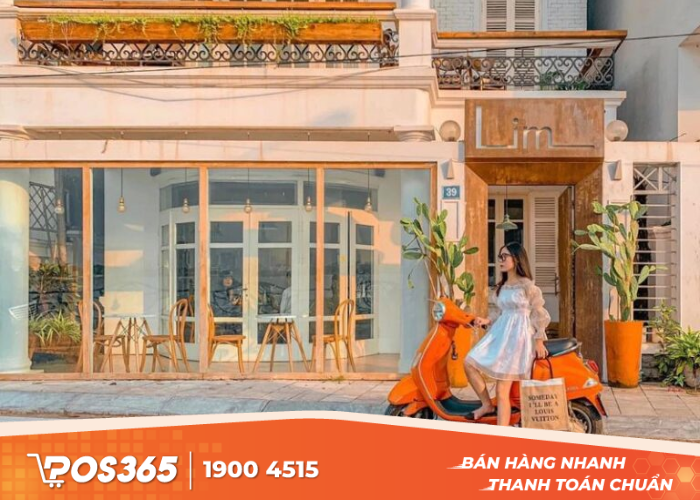 Cafe Lim phong cách trẻ trung, hiện đại hút khách