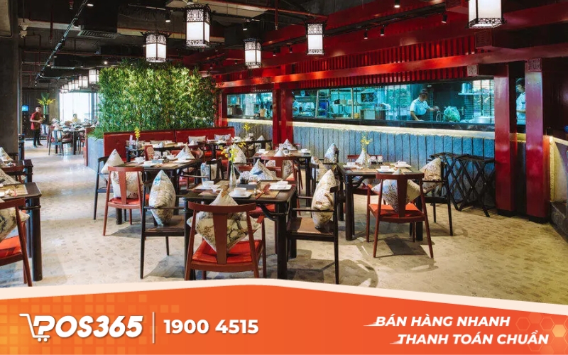 Mẫu thiết kế nhà hàng phong cách Trung Hoa độc đáo