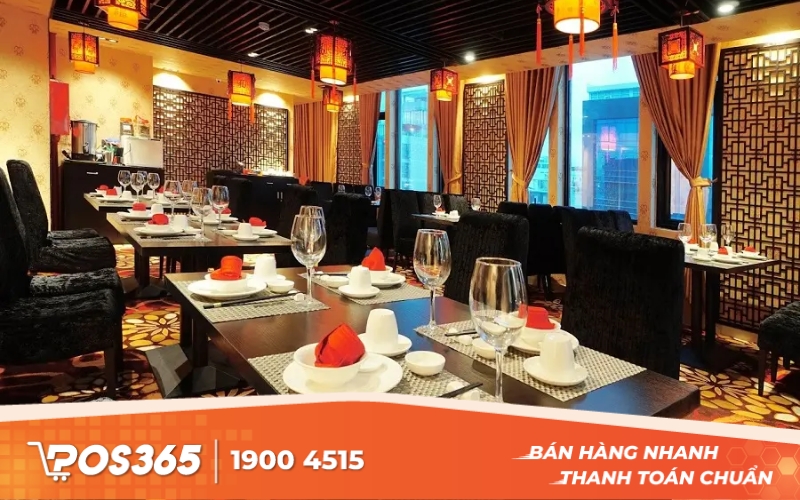 Mẫu thiết kế nhà hàng phong cách Trung Hoa 7