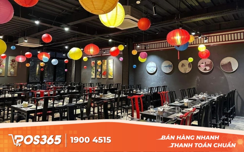 Mẫu thiết kế nhà hàng phong cách Trung Hoa 8