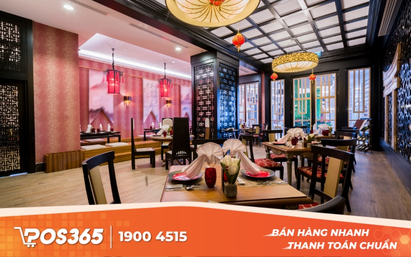 Trang trí nhà hàng Trung Hoa