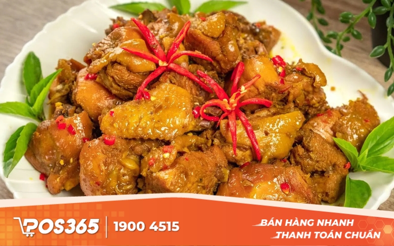 Gà xào sả ớt - Thực đơn cơm trưa văn phòng