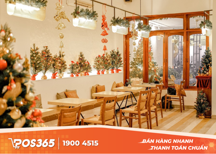 Sử dụng gam màu nổi bật để tạo không khí giáng sinh