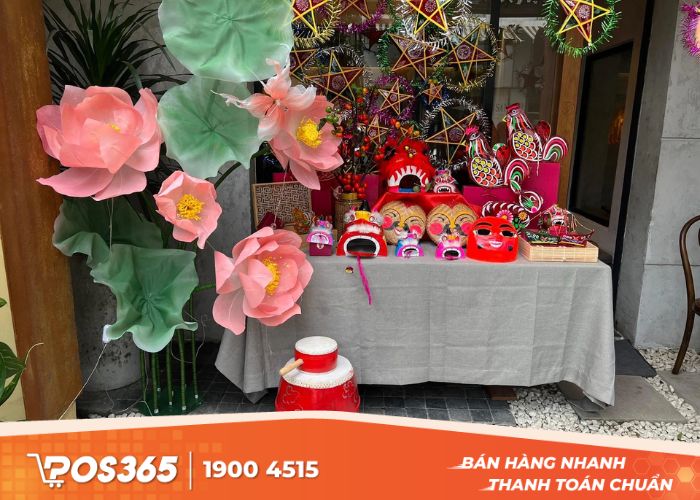 Trang trí trung thu quán cafe là vô cùng quan trọng