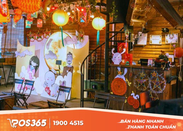 Tái hiện câu chuyện cổ tích trong trang trí quán cafe