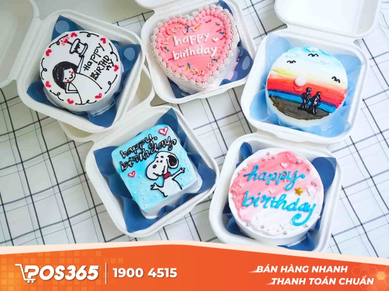 Mở tiệm bán bánh kem
