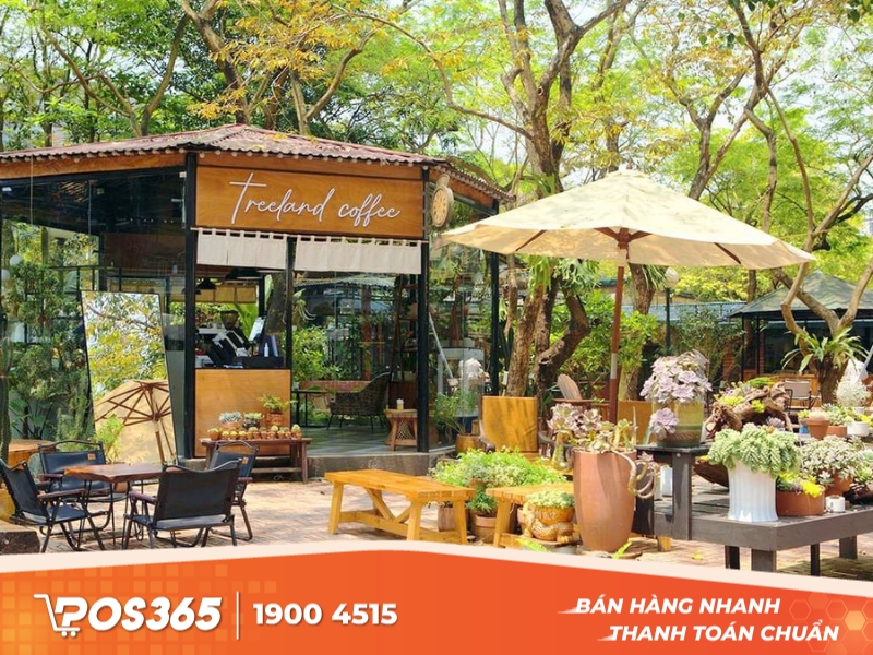 Mở quán cà phê sân vườn