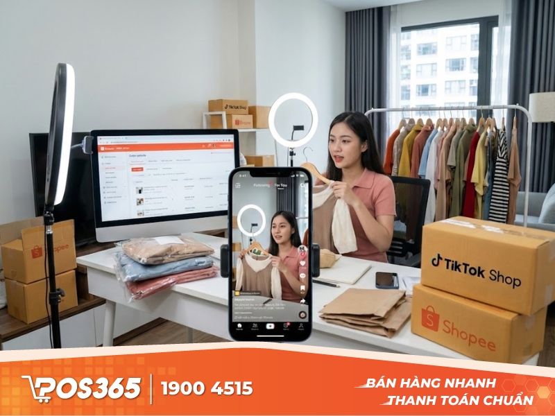 Bán hàng online qua TikTok Shop, Shopee