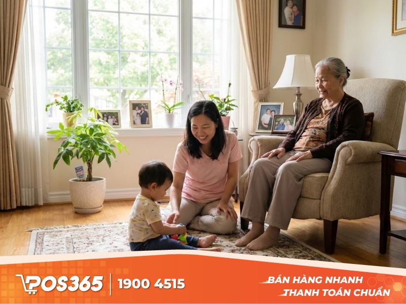 Dịch vụ chăm sóc người già, trẻ nhỏ