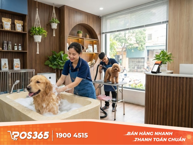 Dịch vụ chăm sóc thú cưng (pet care, pet spa)