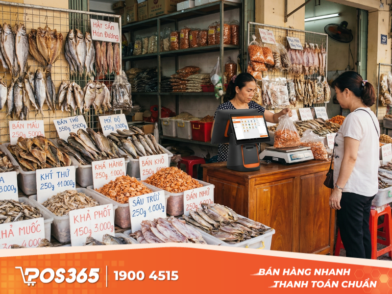 Kinh doanh, buôn bán hải sản khô