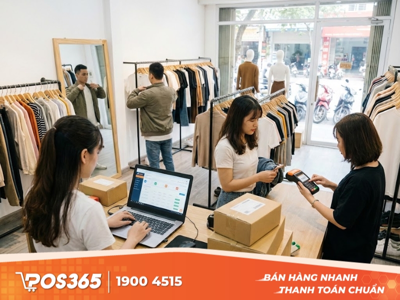 Mô hình kinh doanh quần áo online kết hợp offline