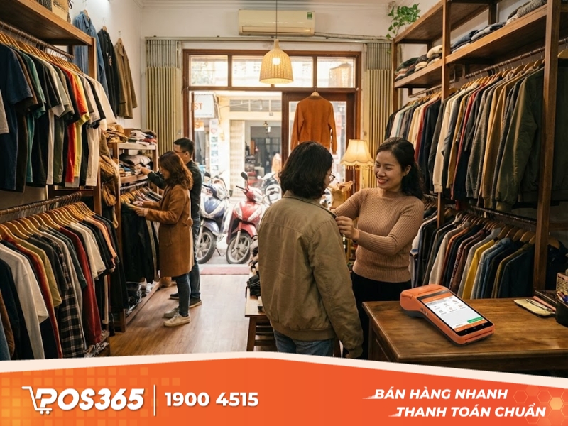 Mô hình kinh doanh shop quần áo offline