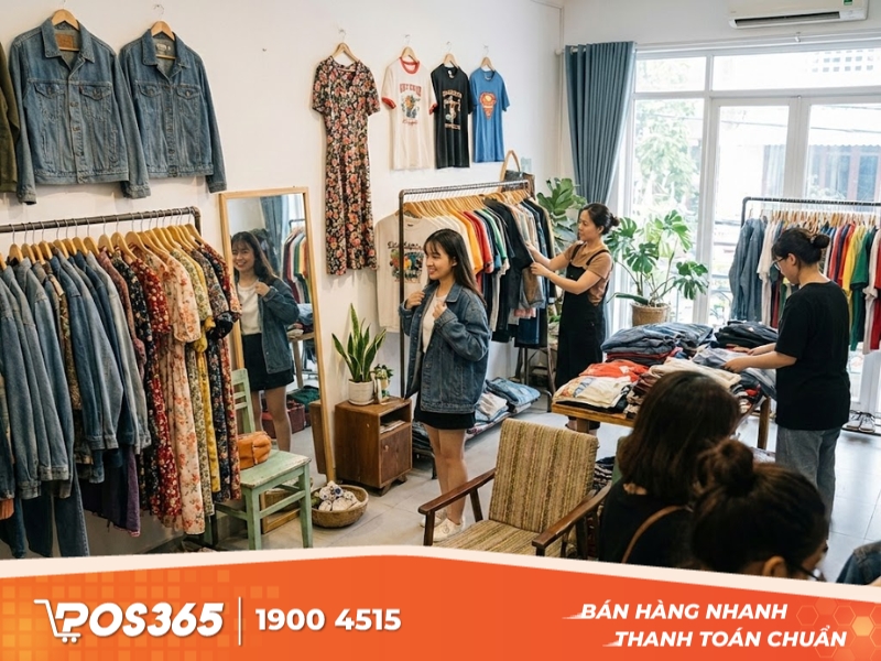 Kinh doanh quần áo Secondhand