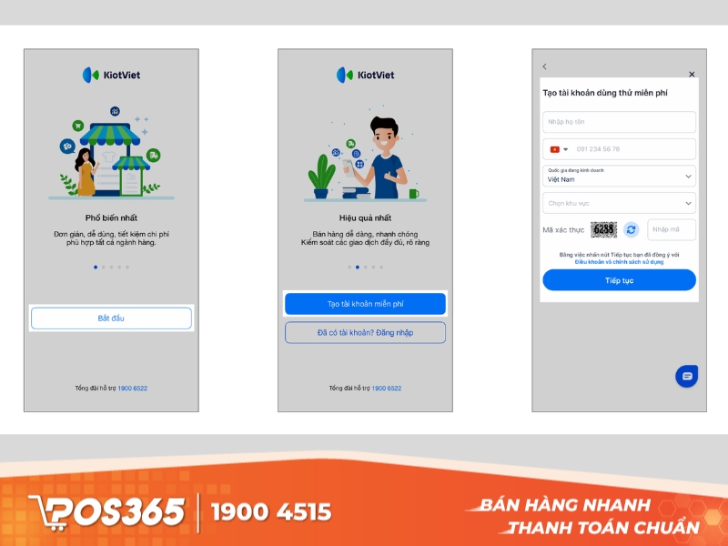 Điền thông tin cá nhân