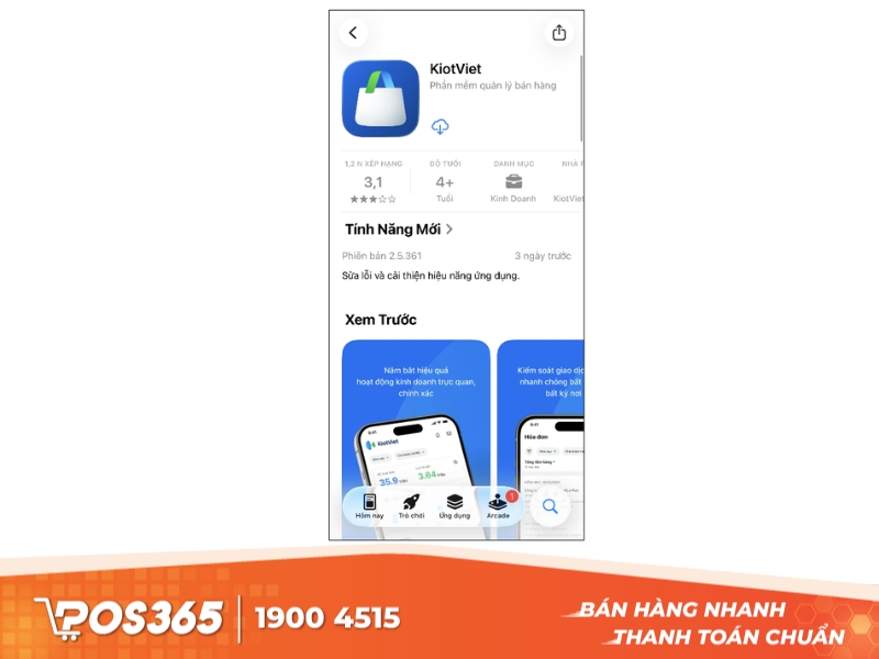 Tải và cài đặt ứng dụng