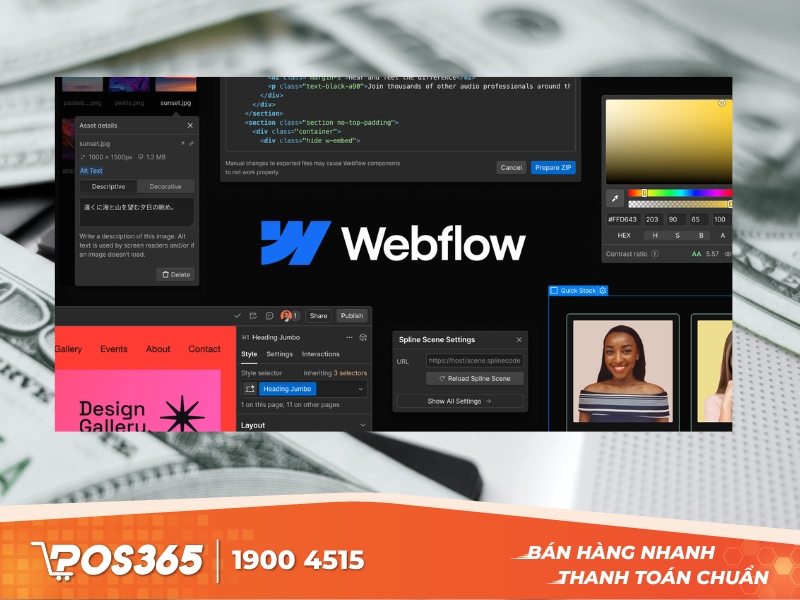 Webflow - Công cụ thiết kế website giao diện hiện đại