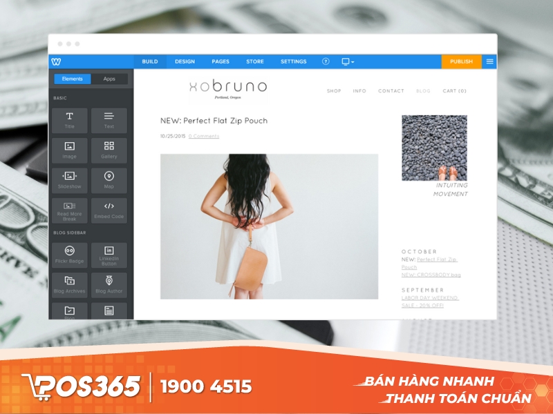 Weebly - Nền tảng tạo website bán hàng dễ triển khai