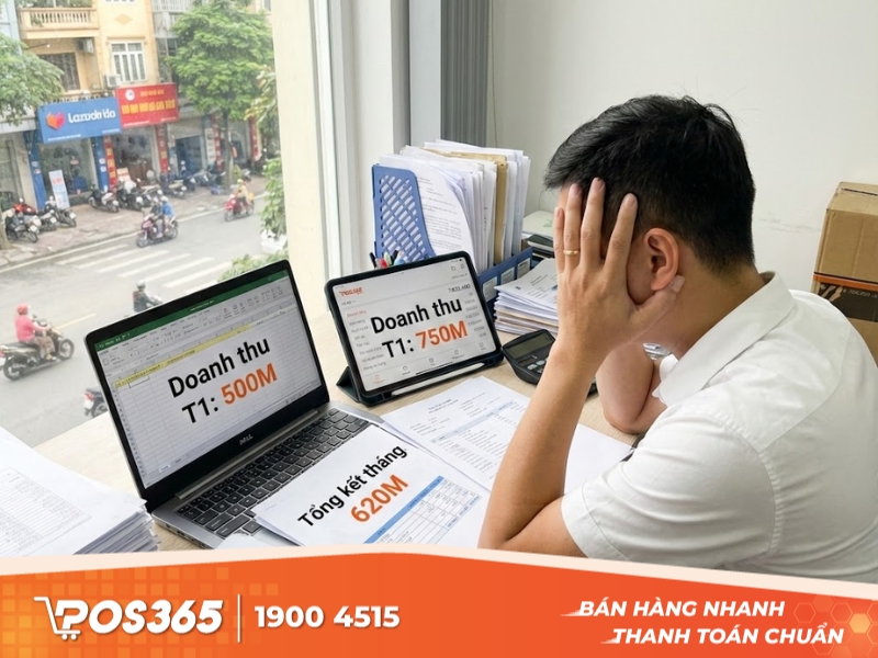 Doanh thu báo cáo chậm, không đồng nhất