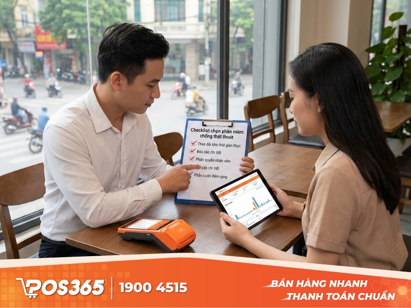 Checklist chọn phần mềm chống thất thoát