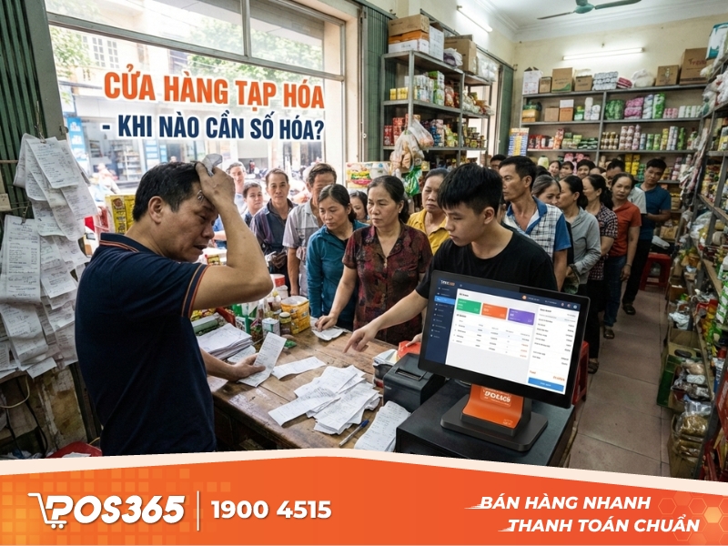 Khi nào cửa hàng bắt buộc phải chuyển sang hệ thống số hóa?