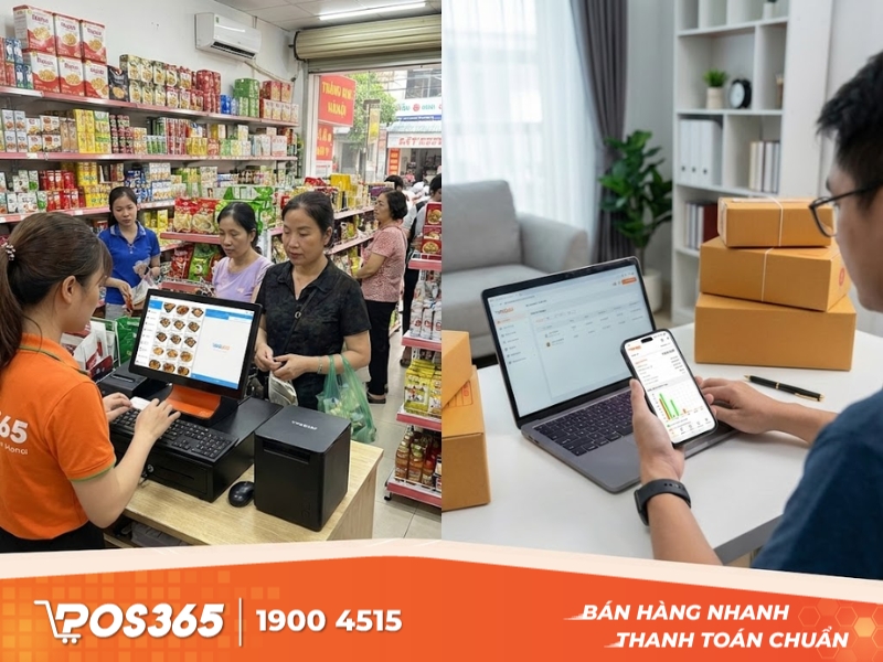 So sánh trực tiếp phần mềm bán hàng online và offline