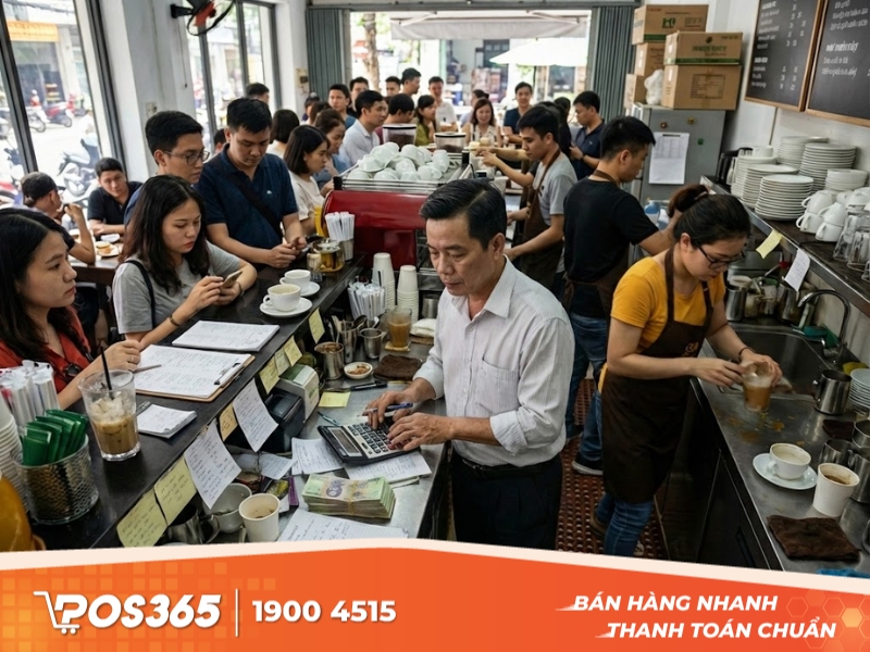 Khi nào quán cafe nên nghiêm túc đầu tư quản lý?