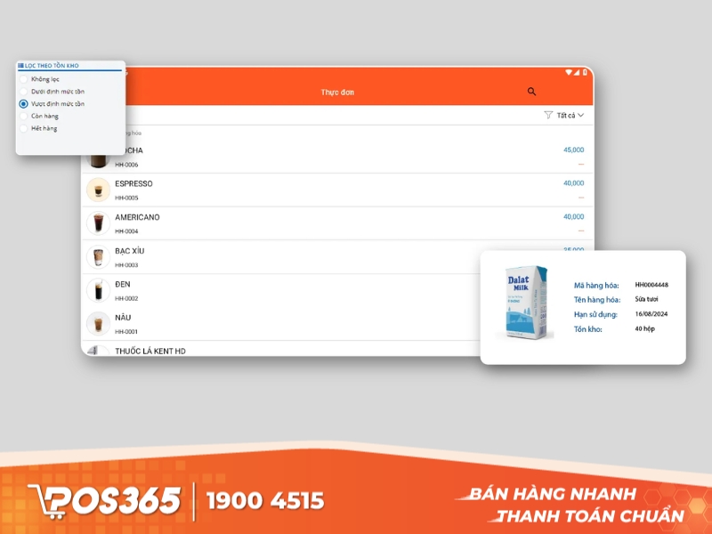 Không kiểm soát chặt chẽ định lượng nguyên liệu