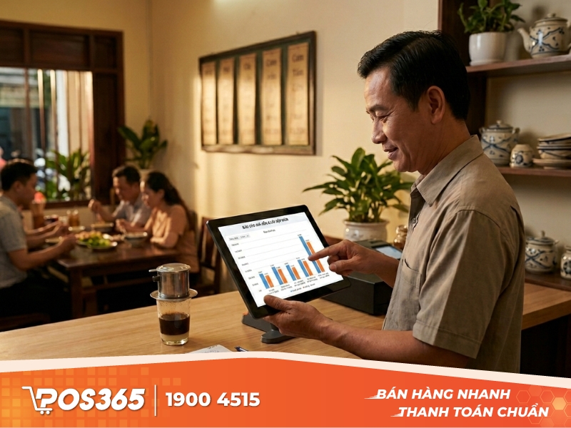 Lợi ích “ăn tiền” nhất: tính giá vốn món & lãi gộp chính xác