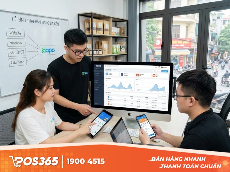 Sapo - Hệ sinh thái mở dành cho xu hướng bán hàng đa kênh