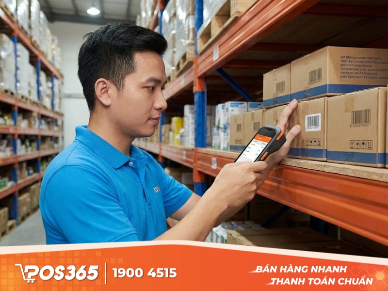 Kiểm kê xoay vòng ngay trên di động